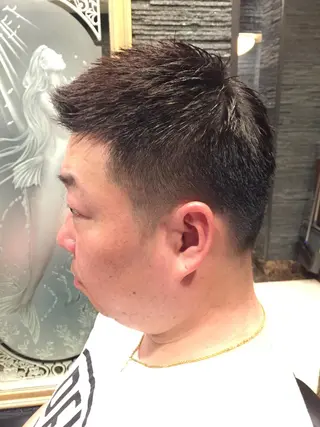 ショート メンズ 【24時まで営業✨】 吉本　成樹のヘアスタイル