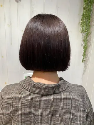 ショート カラー 縮毛矯正⭐️ TAKAHIROのヘアスタイル