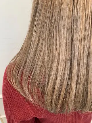 セミロング カラー 🦖鶴岡香純🦖 育休中のヘアスタイル