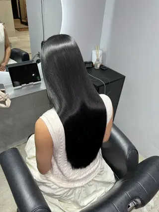 ロング カラー etora 渋谷所属・ワンホンヘア🇨🇳 髪質改善/itaruのヘアスタイル