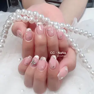 ネイル 💎CC・NaNa 韓国風ネイル🌙Cのネイルデザイン