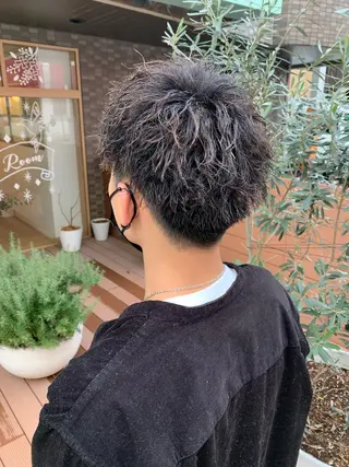 パーマ メンズ 縮毛矯正 髪質改善　鈴木のヘアスタイル