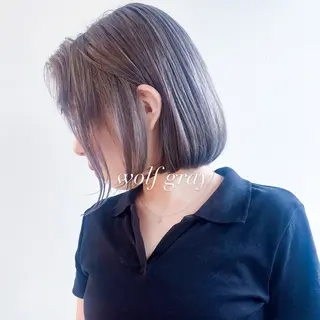 ショート カラー 艶カラー🫧 猿渡 響のヘアスタイル