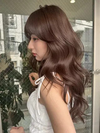 ロング カラー ヘアアレンジ 表参道/レイヤー/ 髪質改善/ryoのヘアスタイル