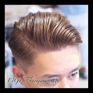 ショート カラー メンズ 及川シゲル 髪質改善講師のヘアスタイル