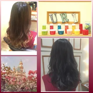 ミディアム セミロング ロング カラー 代表🎀 ふわモテ愛 され髪🩷yumiのヘアスタイル