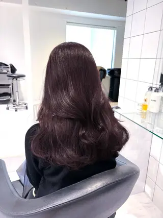 ロング カラー 表参道♡暗髪^ྀི 艶カラー♡アユミのヘアスタイル