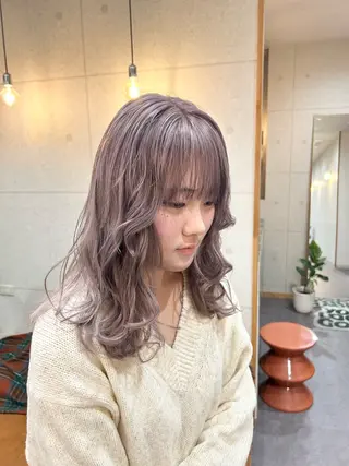 ミディアム lucia奈良店所属・lucia RYOのヘアスタイル
