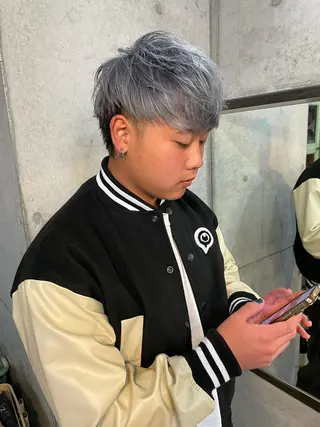 メンズ メンズ特化美容師 ハスイルイのヘアスタイル