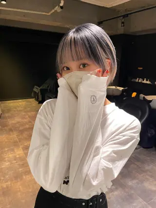 ショート カラー トップスタイリスト こうすけのヘアスタイル