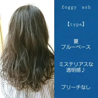 セミロング カラー 常世田 ゆうきのヘアスタイル