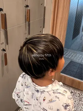 カラー しずく🤍🧸 / fifthパーマのヘアスタイル