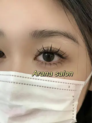 マツエク・マツパ Aranasalon 上野店２のマツエク・マツパデザイン