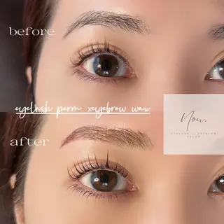 マツエク・マツパ eyelash ×  eyebrow salon Non.所属・Non. NANASEのマツエク・マツパデザイン