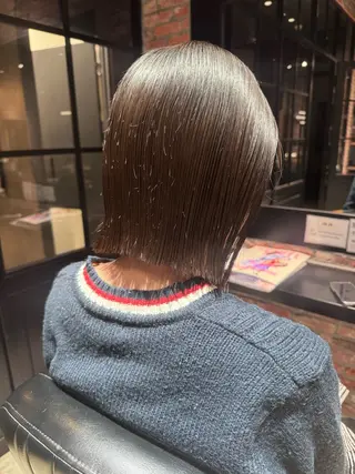 ミディアム miyu BOB/layerのヘアスタイル
