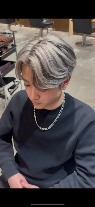 カラー メンズ 大西ひなた/ 仙台のヘアスタイル