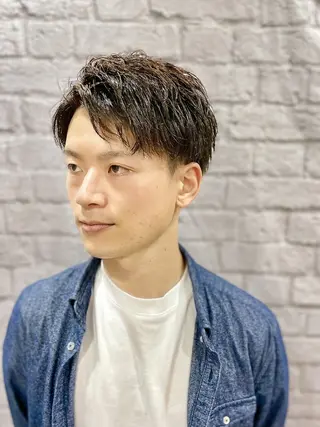 ショート メンズ 赤坂barber 古澤慶一郎【モテ髪】のヘアスタイル