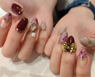 ミディアム JNA認定講師🌸 RIEのネイルデザイン