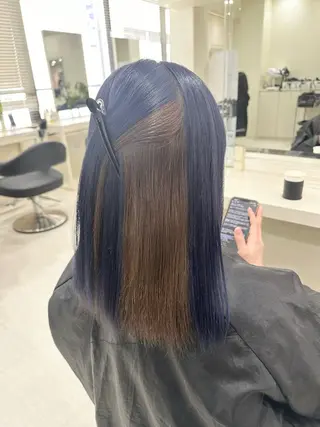 ロング カラー ヘアアレンジ 🎀 yuuka🎀のヘアスタイル