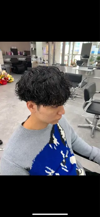 パーマ メンズ パーマ支持率No.1 ❤️‍🔥安成弾のヘアスタイル