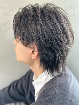 パーマ メンズ say.所属・ブリーチカラー🔥 パーマ【佐々木凌平】のヘアスタイル