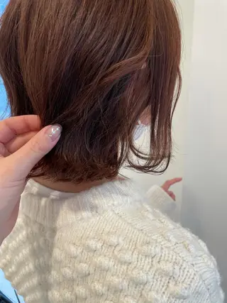 ミディアム 韓国風ヘア♡ runaのヘアスタイル