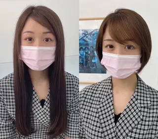 ショート カラー HEADS  ex所属・HEADS ex市川 ママ美容師ARISAのヘアスタイル