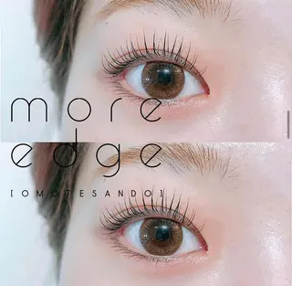 マツエク・マツパ more edge 表参道のマツエク・マツパデザイン