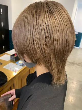 ショート TELA HAIR所属・武内 凌レイヤーカット🐺のヘアスタイル