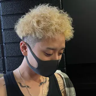 カラー パーマ メンズ 👹メンズ鬼特化 /赤池琉👹のヘアスタイル