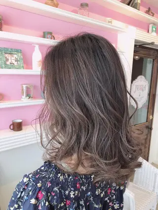 ミディアム カラー 浦山 和之のヘアスタイル