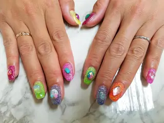 ネイル 河野ちえ (雑誌掲載サロン)のネイルデザイン