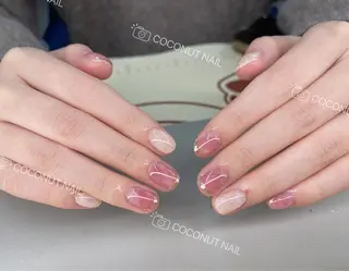 ネイル 神田 ココナッツのネイルデザイン