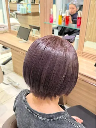 ショート カラー 🦊ᩚ髪質改善カラー 🦊ᩚ木幡のヘアスタイル