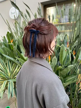 ショート ヘアアレンジ Bond所属・HARUKA /ボブカットのヘアスタイル