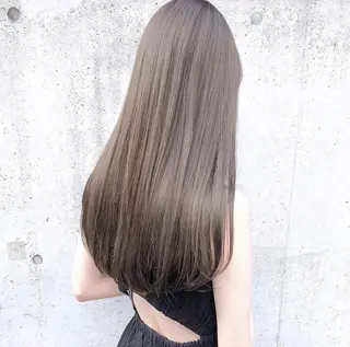 ロング カラー HATSUMEI ゆうまのヘアスタイル