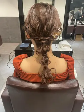 ヘアアレンジ レイヤー/似合わせ /もえ🍊のヘアスタイル