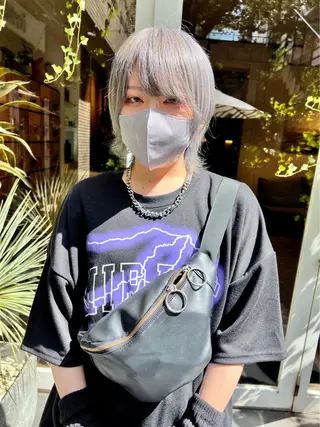 ショート 【ロングウルフカット 姫カット】伊藤裕哉のヘアスタイル