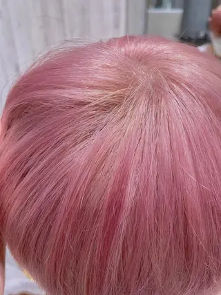 ミディアム カラー メンズ EMANON新宿南口所属・ケアブリーチ×艶カラ ー️🫧Shioriのヘアスタイル