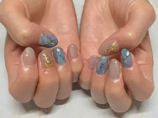 ネイル 𖡼 yumenoのネイルデザイン