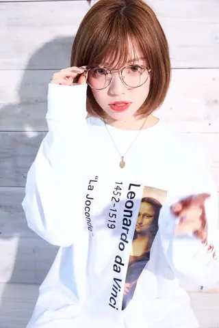 ミディアム カラー 可愛いを作る神 ナオヒロのヘアスタイル