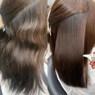 セミロング Misaki /ボブ/縮毛矯正のヘアスタイル