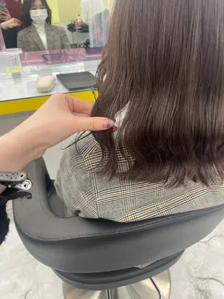 ミディアム 🤍韓国トレンド ヘア🤍miku🤍のヘアスタイル