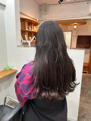 ロング ENIEN MAKE'S 立川所属・綾/ベージュカラー /パーマ🩰のヘアスタイル