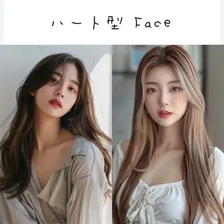 ロング カラー パーマ 【骨格診断】佃 知南のヘアスタイル