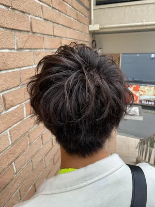 カラー メンズ メンズブリーチカラー /パーマ ごーた立川のヘアスタイル