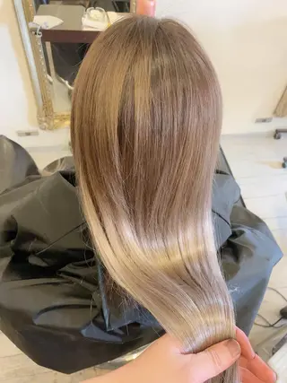 ロング カラー 💎JADE GRACE💎のヘアスタイル