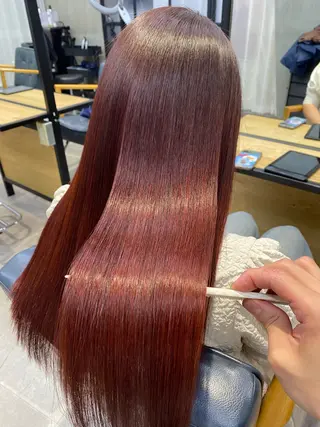 ロング カラー RUI⚪️艶髪 ⚪️髪質改善のヘアスタイル