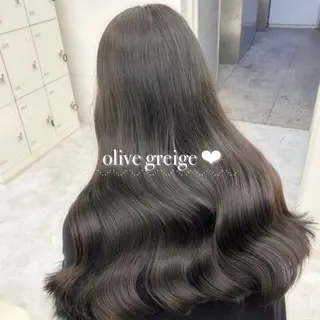 ロング カラー かわいい艶髪🤍 れいな🤍のヘアスタイル