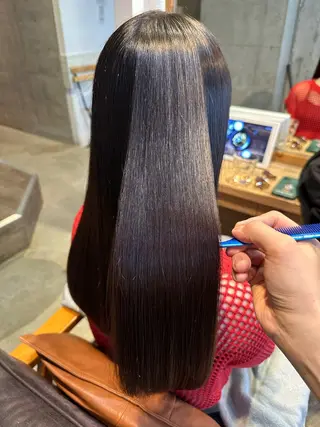 ロング カラー パーマ ヘアアレンジ 野口 秀人 🦋髪質改善🫧のヘアスタイル